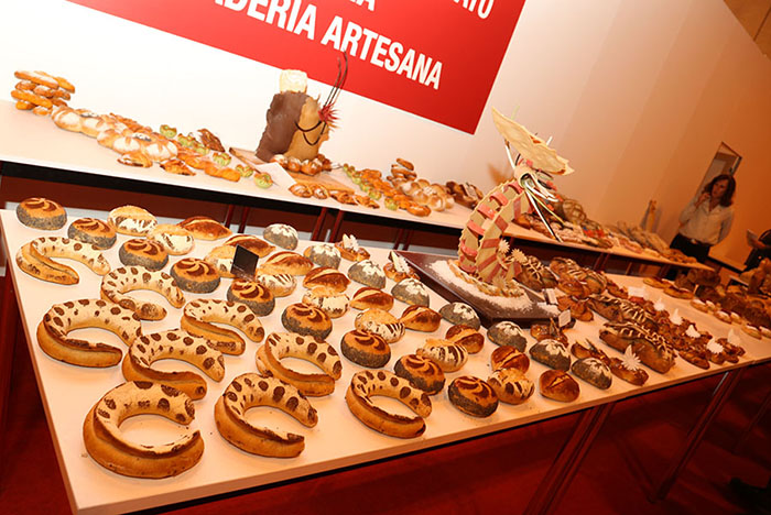 exposition de produits du championnat de boulangerie