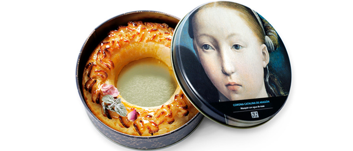 La couronne Catherine d'Aragon de la pâtisserie Ascaso