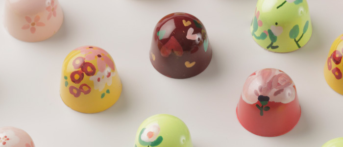 Chocolats Efimera créés par Libertad Santiago
