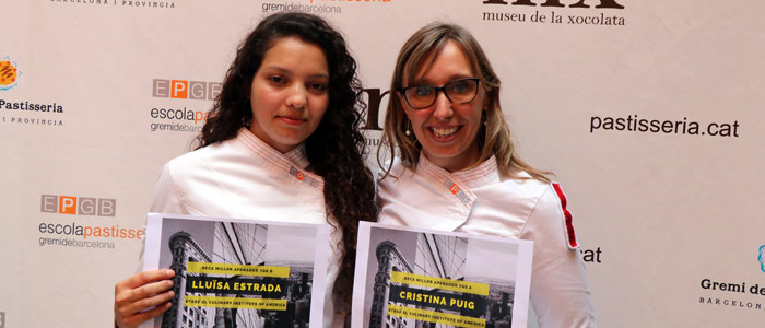Lluïsa Estrada et Cristina Puig de l'EPGB