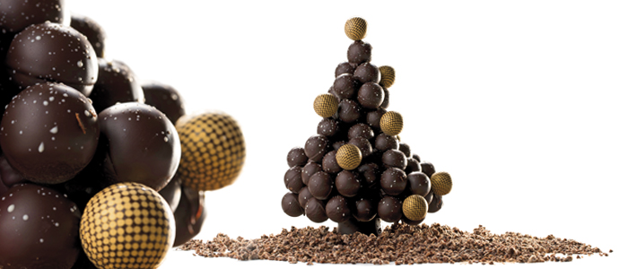 Arbre de boules de chocolat de Lluís Costa